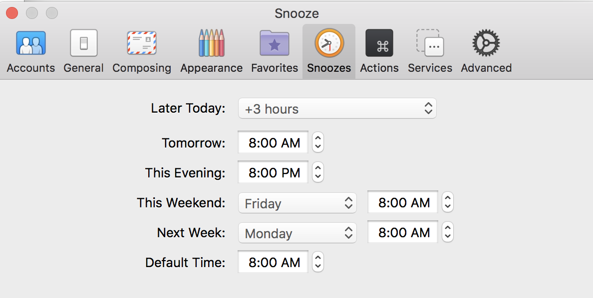 airmail 3 review settings