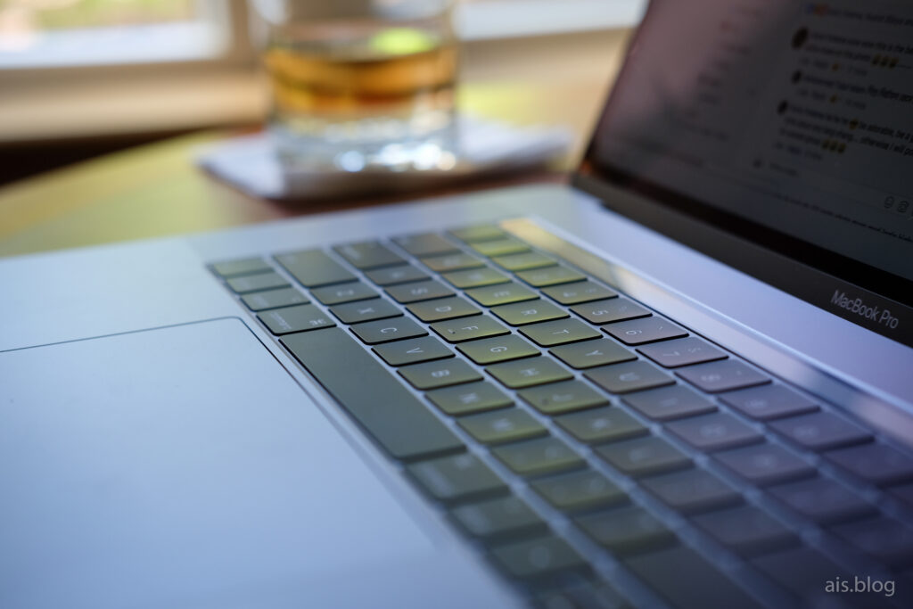 MacBook Pro keyboard-
