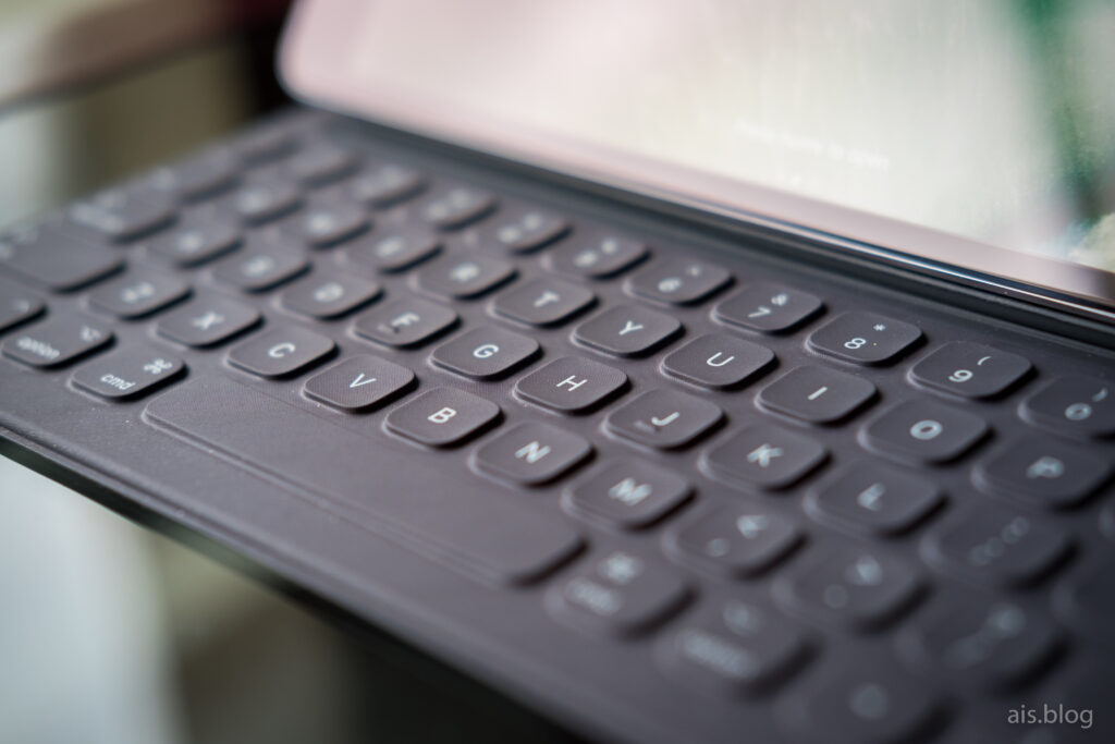 iPad Pro Smart Keyboard closeup
