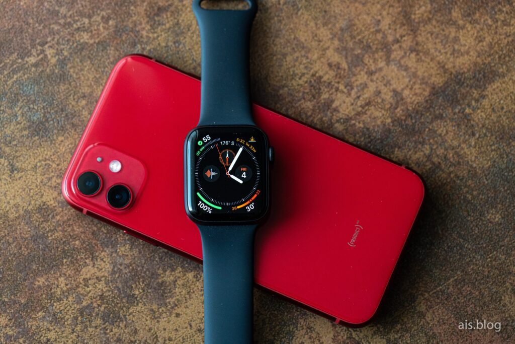 Apple Watch series 5 on iPhone 11