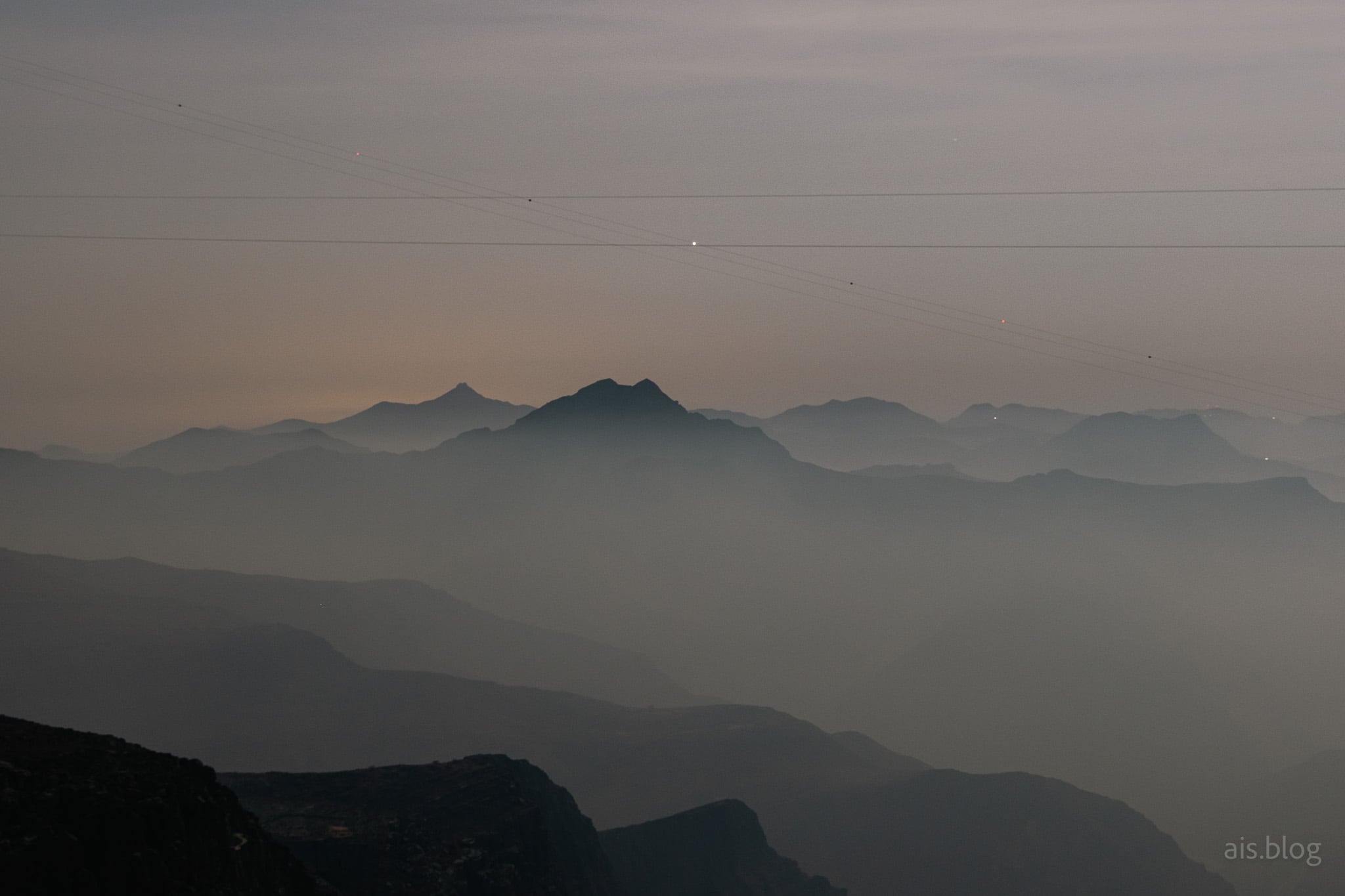 moon photography, jebel jais mountain, ras al khaimah
