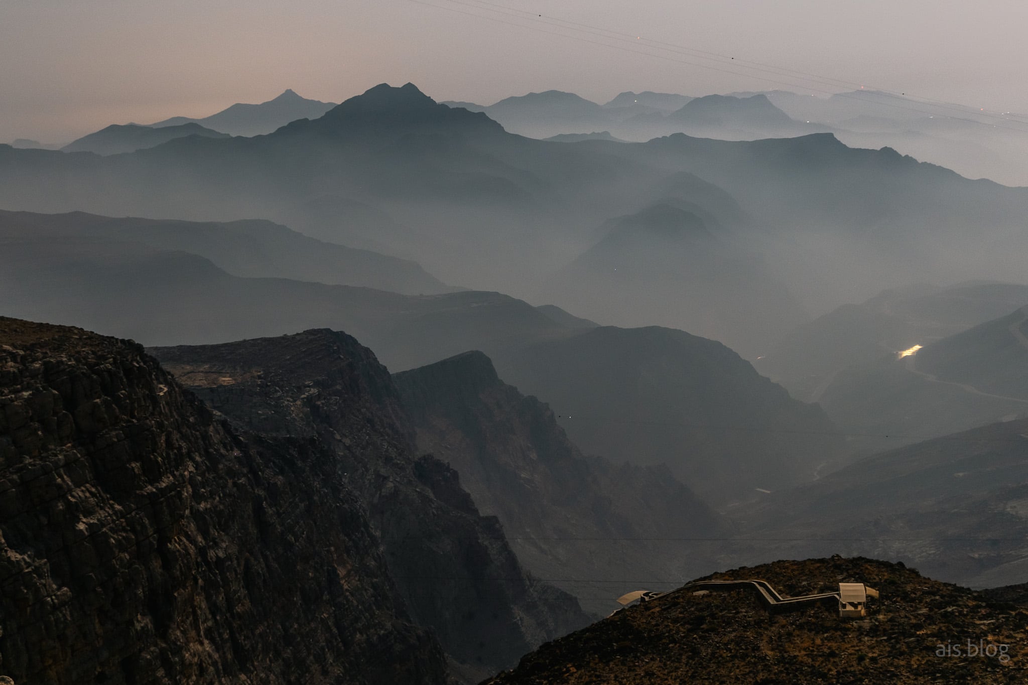 moon photography, jebel jais mountain, ras al khaimah